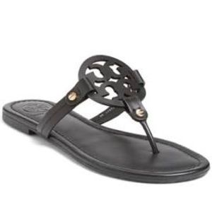 Tory Burch Miller Sandals - Black